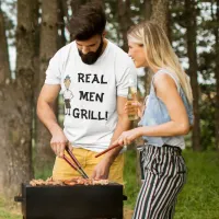 Real Men Grill Men's Value T-Shirt