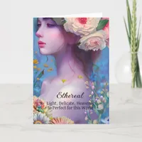 Ethereal Women, Spirit Guide, Angel , Fairy  Card