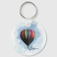 Hot Air Balloon Keychain