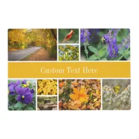 Double-sided Laminated Nature Photography Placemat