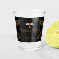 Fantasy Fairy Tale Wedding  Shot Glass