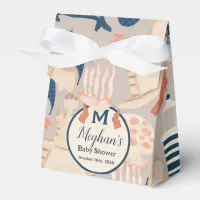 Baby on Board Nautical Baby Shower  Favor Boxes