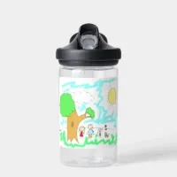 Add your Child's Artwork to this Water Bottle