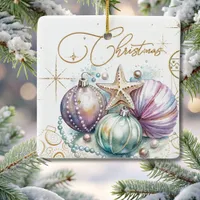 Christmas Soft Pastel Ornament