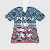 2nd Place Ugly Christmas Sweater Contest Ornament