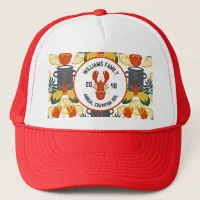 Crawfish Boil Trucker Hat – Cajun Seafood Party