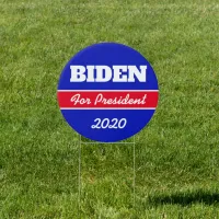 Biden for President  2020 US Election Sign