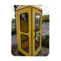 Yellow Telephone Booth Magnet