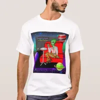 1970's Retro Extraterrestrial in Disco Lounge T-Shirt