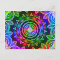 Bright Kaleidoscope Postcard