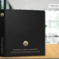 Elegant Estate Planning Portfolio Binder