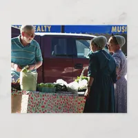 Farmers Market Postcard