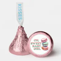Oh Sweet Baby Girl Macaron Themed Baby Shower Hershey®'s Kisses®
