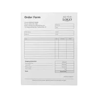 Order Form | Small Business Editable Template Notepad