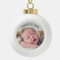 Personalize this Ball Ornament with your Photo