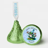 Funny Dancing Frog Personalized Birthday  Hershey®'s Kisses®