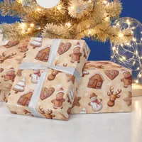 Gingerbread Cookies Christmas Wrapping Paper