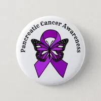 Pancreatic Cancer Awareness | Butterfly Button