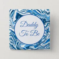 Daddy To Be | Boy's  Baby Shower    Button