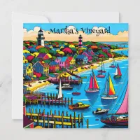 Martha's Vineyard | Colorful Abstract Art