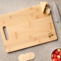 Cute Cherries Personalized Engraved Cutting Board