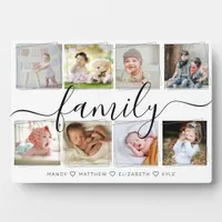 Gift for Grandparents Family Memory Photo Collage Plaque