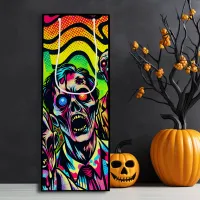 Psychedelic Zombies Halloween Party  Wine Gift Bag