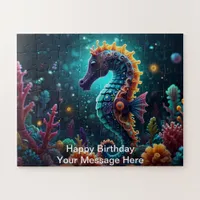 Sea Horse Under The Sea Adventure Jigsaw Puzzle