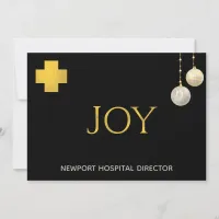 *~* Corporate Business Medical JOY Holiday Card