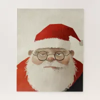 Tired Santa Jigsaw Puzzle