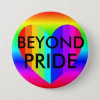 LGBT 'Pride" Rainbow Colors Button