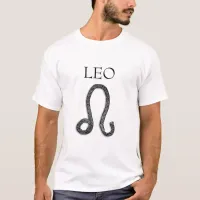 Horoscope Sign Leo the Lion T-Shirt
