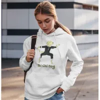 Tai Chi Dog Golden Labrador yellow lab Hoodie