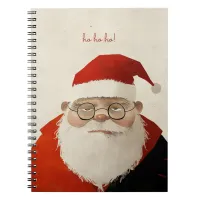 Tired Santa Notebook