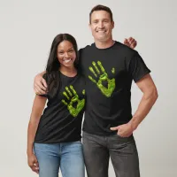 Glowing Ghoul Handprint T-Shirt