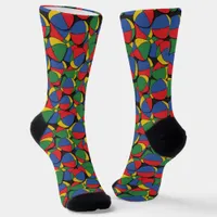 Juggler Juggling Balls Patterned Socks