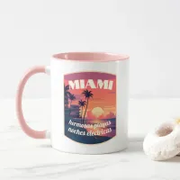 Miami: hermosas playas, noches electricas mug