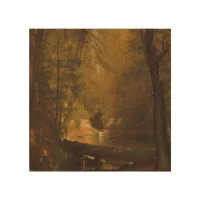 The Trout Pool (1870) Artwork - Wood Wall Art