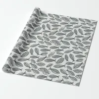 Fishy Leaves Wrapping Paper