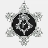 P Monogram Initial Ornament