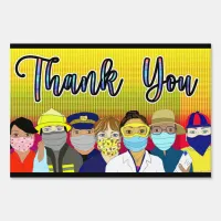 Thank You to Essential Workers   Sign