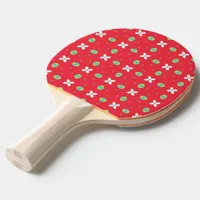 Christmas Holiday Charm Pattern 02 -  Ping Pong Paddle