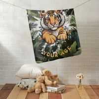 Cute Baby Lion Children's  Baby Blanket