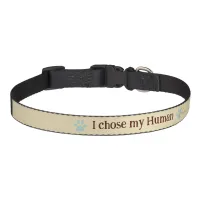 Personalized Paw  Pet Collar