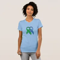 Lyme Disease and POTS Awareness Ribbons Shirt