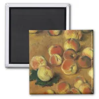 Peaches by Claude Monet Magnet