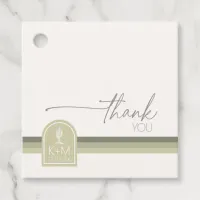 Desert Vibes Wedding Thank You Cactus Sage ID1019 Favor Tags