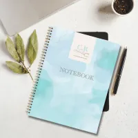 Modern Blue Teal Watercolor