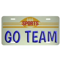 Go Team License License Plate