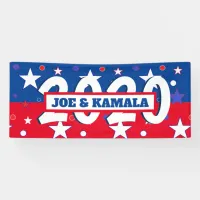 Joe and Kamala Patriotic Celebratory Political Banner